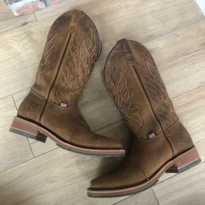 Double H “Charity” Square Toe Cowboy Boots